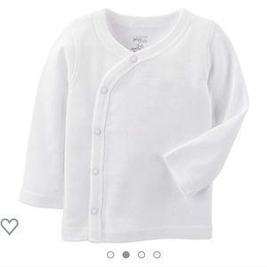 Carter’s Baby 5-Pack Side-Snap Long-Sleeve Shirts